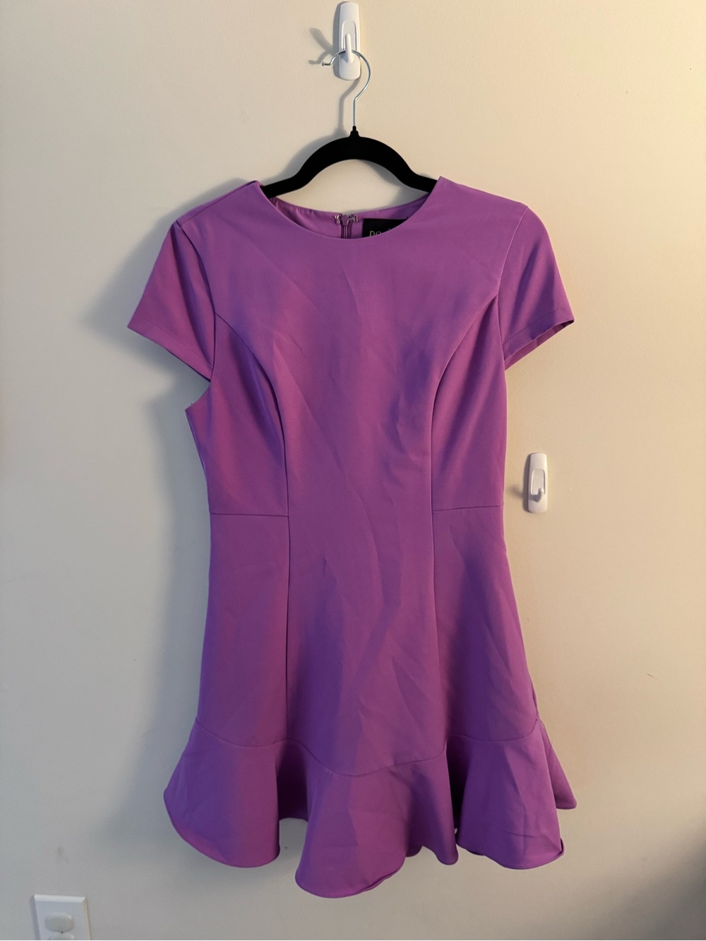 RARE DO+BE Purple Fit & Flare Dress